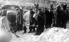 Cea mai cumplită iarnă din România secolului XX a fost în anul 1954