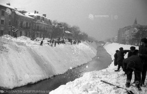 Cea mai cumplită iarnă din România secolului XX a fost în anul 1954